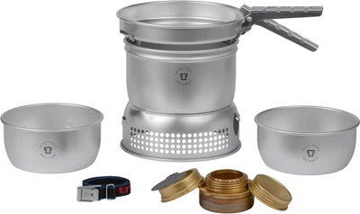 Zestaw naczyń turystycznych z palnikiem spirytusowym Trangia Stove 27-1 UL (BF140271) (7315081402715)