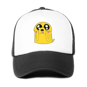 Кепка Тракер детская Время приключений Джейк пес (Adventure Time Jake the dog) (33404-1577-1) 52-57 см Черный