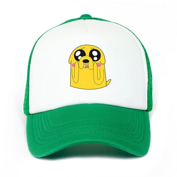 Кепка Тракер детская Время приключений Джейк пес (Adventure Time Jake the dog) (33404-1577-2) 52-57 см Зеленый
