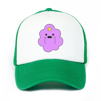 Кепка Тракер детская Время Приключений Принцесса пупырка (Adventure Time Lumpy Space Princess) (33404-1575-2) 52-57 см Зеленый