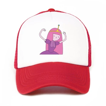 Кепка Тракер детская Время Приключений Принцесса бубльгум (Adventure Time Princess Bubblegum) (33404-1576-5) 52-57 см Красный