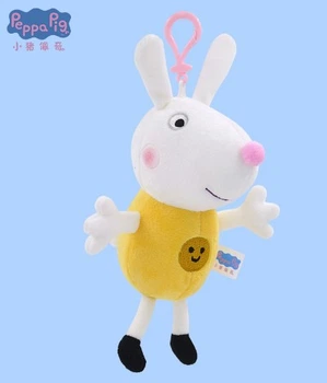Плюшевая игрушка Друг Свинки Пеппы Кролик Ричард 19 см Peppa из семьи Пеппа (Rabbit Richard) (513019876-5)
