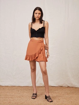 Юбка 'Judith' LeGer leg0729001000005 S (98038S) Горчичный