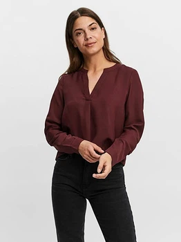 Блуза Vero Moda 10250556 L (99160L) Бордовий