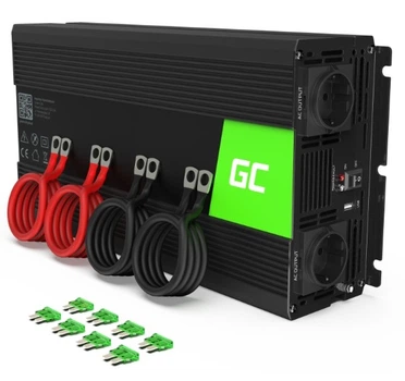 Инвертор Green Cell 12v 220v 3000/6000W