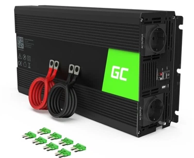 Инвертор Green Cell 12v 230v 1500/3000W