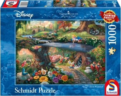 Пазл Schmidt Thomas Kinkade Disney Alice in Wonderland Алиса в Стране Чудес 1000 шт. (59636)