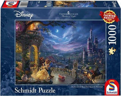 Пазл Schmidt Thomas Kinkade Disney Beauty and the Beast​​​​​​​ Красавица и чудовище 1000 шт. (59484)