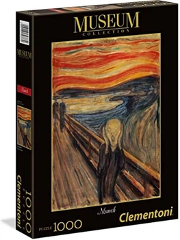 Пазл Clementoni Scream&nbsp;by&nbsp;Edvard Munch Museum Collection Крик Едварда Мунка 1000 шт. (‎39377)