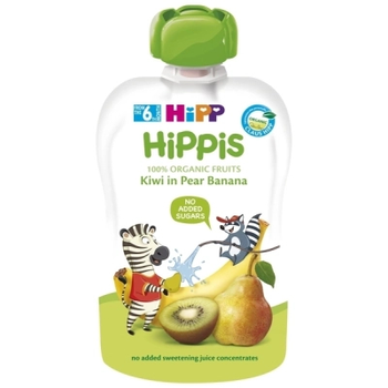 Детское пюре HiPP HiPPiS Pouch Груша-банан-ківі, 100 г (9062300133797)