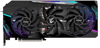 Відеокарта Gigabyte RTX 3080 12GB Aorus Master (GV-N3080AORUS M-12GD) (12 Гб, GDDR6X, 384 bit, PCI-E 4.0 x16)