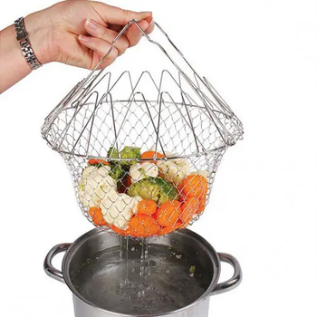 Друшляк – кошик складний для приготування їжі Chef Basket