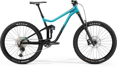 Велосипед двіхпідвісний MERIDA, ONE-SIXTY 700, METALLIC TEAL/BLACK, 2021