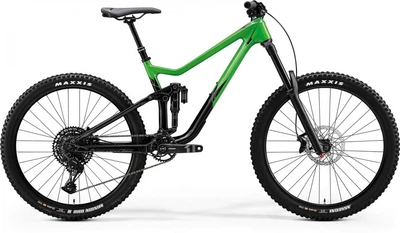 Велосипед двіхпідвісний MERIDA, ONE-SIXTY 3000, FLASHY GREEN/GLOSSY BLACK, 2020
