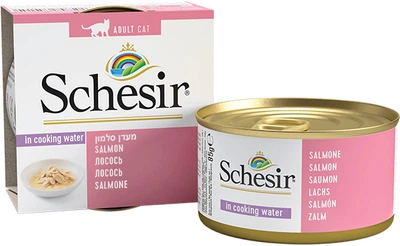 Вологий корм для кішок Schesir Salmon Natural Style зі смаком лосося 85 г