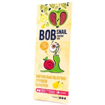2шт, Конфета Bob Snail Улитка Боб Яблоко-Груша 30 г (4820162520248)