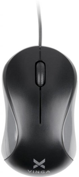 Мишка Vinga MS-882 black - gray