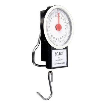 Кантер механический безмен до 22 кг Scale and Tape Measure