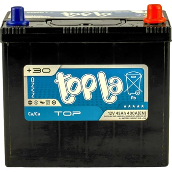 Аккумулятор автомобильный Topla 45Ah/12V Top/Energy Japan Euro (118 845)