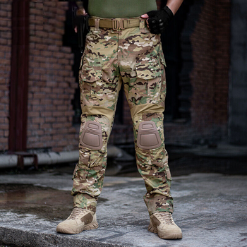 Армейские штаны IDOGEAR G3 с наколенниками Gen3 MultiCam размер M (5002405)