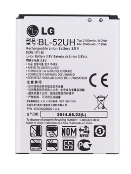 Батарея LG BL-52UH (D280 (L65), D285, D320 (L70), D321, D325, H422 Spirit, MS323) [Original PRC]