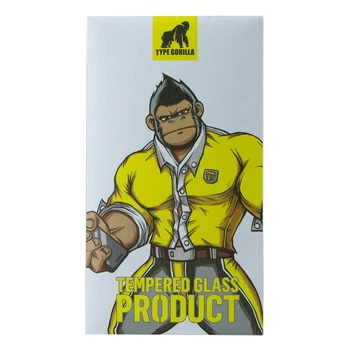 Защитное стекло Type Gorilla TG 2.5D Silk для Samsung A53 4G/5G|Realme6/6S|RedmiNote11/11S Цвет Черный