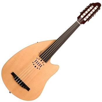 Электроакустический уд GODIN 035014 Multi Oud Ambiance Nylon Natural HG (с кейсом)