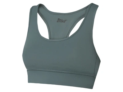 Спортивный топ борцовка для женщины Crivit LYCRA® 385962_389359_ L хаки