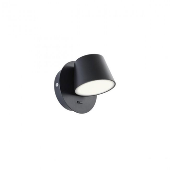 Бра Redo SHAKER AP LED 6W IP20 SAND BLACK (5.1.2) 01-1739