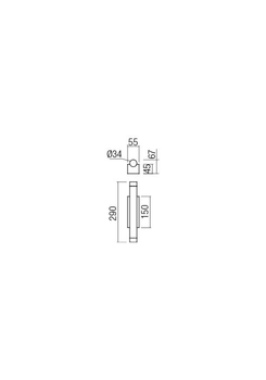 Бра Redo MADISON AP LED 8W 3000K SCP (5.1.2) 01-2031
