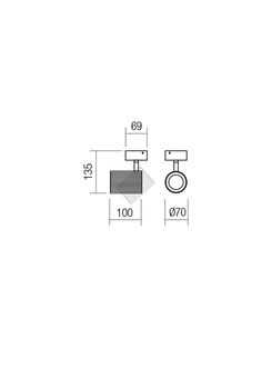 Бра Redo DELPHI AP/PL 1X50W GU10 MBK (5.1.1) 01-2553
