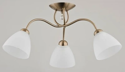 Люстра стельова ALFA Amarillo Patin 23753