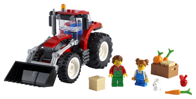 Zestaw klocków LEGO City Great Vehicles Traktor 148 elementów (60287)