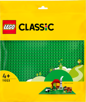 Zestaw klocków LEGO Classic Zielona płytka konstrukcyjna 1 element (11023)