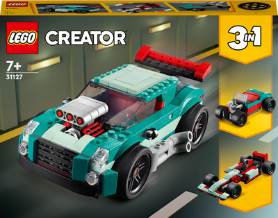 Zestaw klocków LEGO Creator Uliczna wyścigówka 258 elementów (31127)
