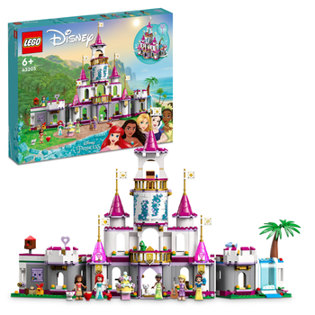 Zestaw klocków LEGO Disney Princess Zamek wspaniałych przygód 698 elementów (43205)