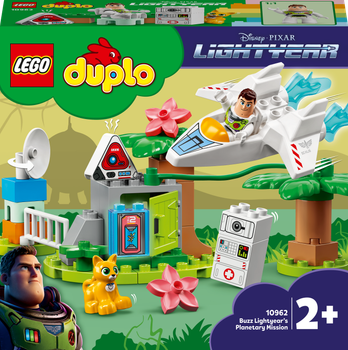 Конструктор LEGO DUPLO Disney Базз Рятівник і космічна місія 37 деталей (10962)