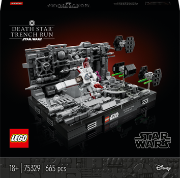 Zestaw klocków LEGO Star Wars Diorama "Szturm na Gwiazdę Śmierci" 665 elementów (75329)