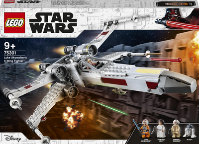 Конструктор LEGO Star Wars Винищувач X-wing Люка Скайвокера 474 деталі (75301)