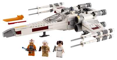 Zestaw klocków LEGO Star Wars Myśliwiec X-wing Luke'a Skywalkera 474 elementy (75301)
