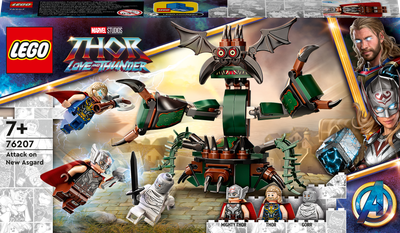 Zestaw klocków LEGO Super Heroes Atak na Nowy Asgard 159 elementów (76207)