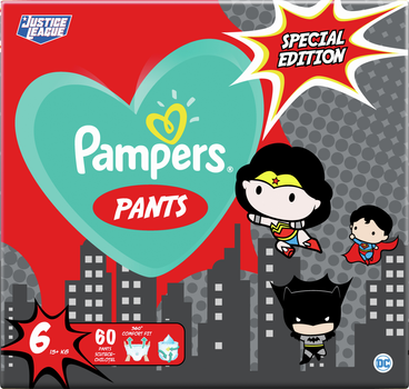 Підгузки-трусики Pampers Pants Special Edition Розмір 6 (15+ кг) 60 шт. (8001841968339)