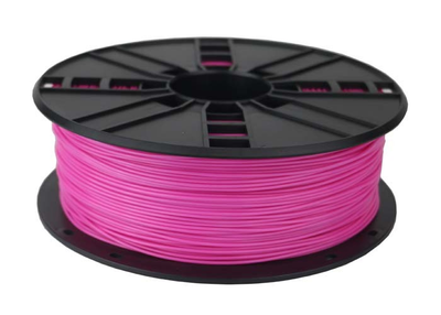PLA-пластик Gembird для 3D-принтера 1.75 мм 1 кг Рожевий (3DP-PLA1.75-01-P)