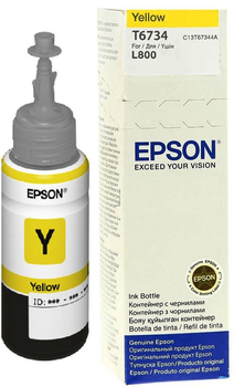 Pojemnik Epson L800 żółty (C13T67344A)