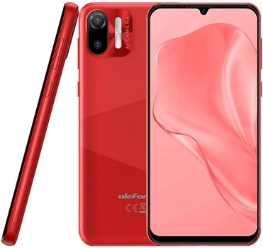 Smartfon Ulefone Note 6P 2/32GB Red (6937748734369)