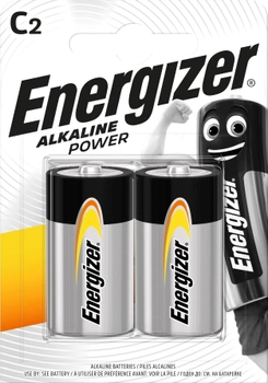 Батарейка Energizer Alkaline Power C/LR14 2 шт (7638900297324)