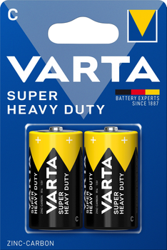 Батарейка Varta Superlife C BLI 2 Zinc-carbon (02014101412) (4008496556304)