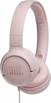Słuchawki JBL T500 Różowe (JBLT500PIK)