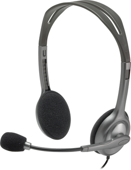 Słuchawki Logitech Zestaw słuchawkowy stereo H110 (981-000271)