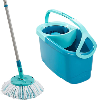 Zestaw do sprzątania Leifheit Clean Twist Disc Mop Ergo wiadro z mopem (52101)